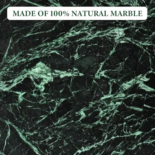 Natural Green Marble Cutting Board for Kitchen Pastry Bread Macaron Display