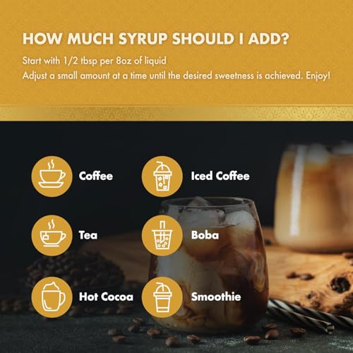 Sugar Free Pumpkin Spice Coffee Syrup (25.4 Fl Oz)