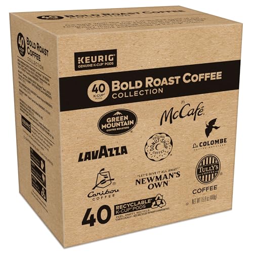 Bold Roast Coffee Collection Variety Pack (40 Count)