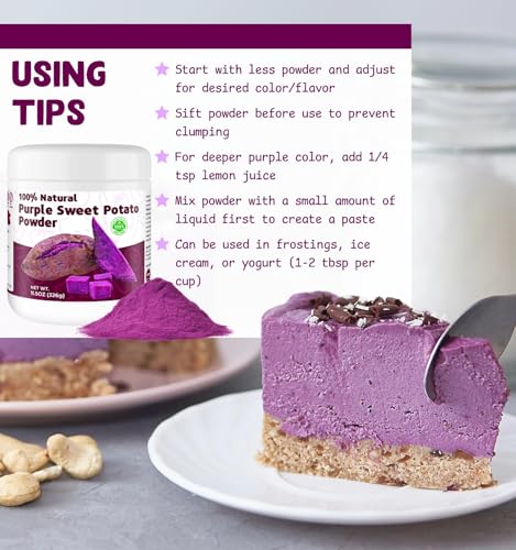 11.5oz Purple Sweet Potato Powder (11.5 Ounce)