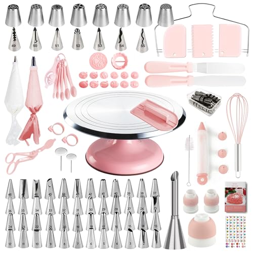 Aluminum Cake Decorating Kit (138 Count)