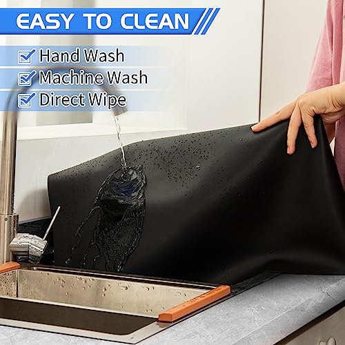 Silicone Mat 36"x 23.6" Heat Resistant Mats for Countertop Protector
