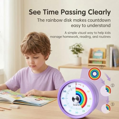 Magnetic Visual Timer for Kids
