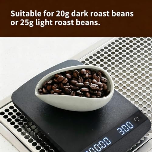 Ceramic Coffee Dosing Cup & Tea Storage Tray