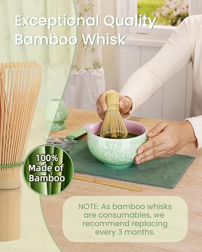 Premium Matcha Whisk Set (6 Count)