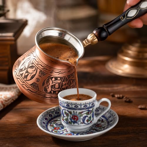 12 oz Handmade Copper Turkish Coffee Pot