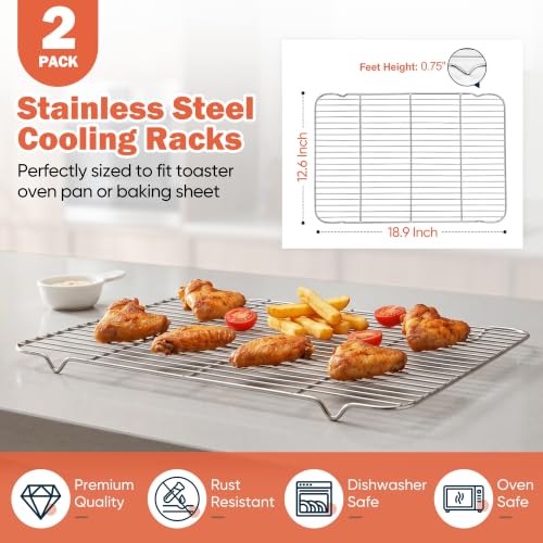 2 Pack Cooling Racks