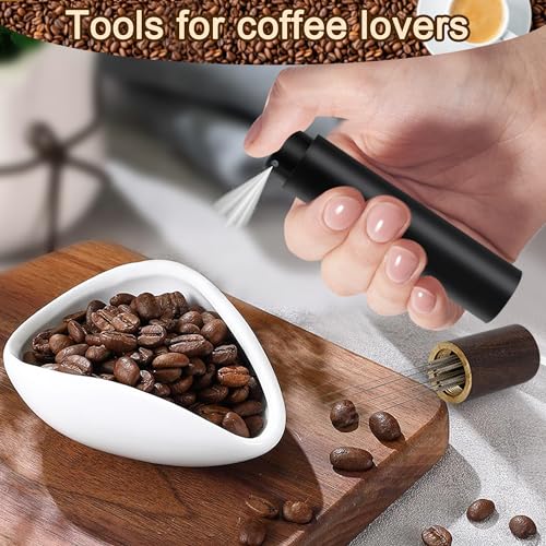 Coffee Bean Dosing Cup with RDT Spray Bottle and 6 (3 Count)