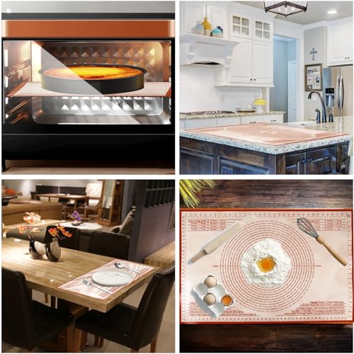 Silicone Pastry Mat 34X26 inch Baking mat Perfect for Dough