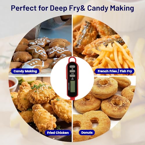 Digital Candy Thermometer with Pot Clip