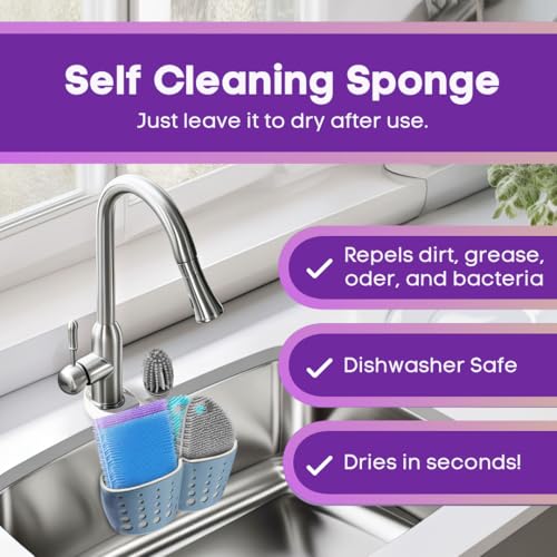 Silicone Dish Sponge Dish Scrubber