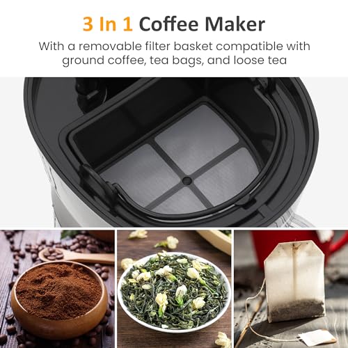 20Oz Iced Tea Coffee Maker with Reusable Filter