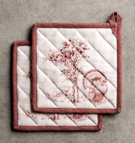 Pot Holders 100% Cotton Potholders (2 Count)