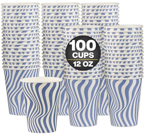Disposable Coffee Cups (100 Count)