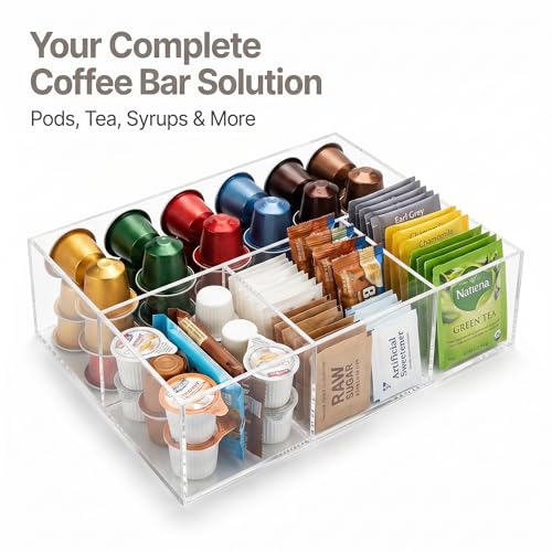 Acrylic Coffee Bar Station