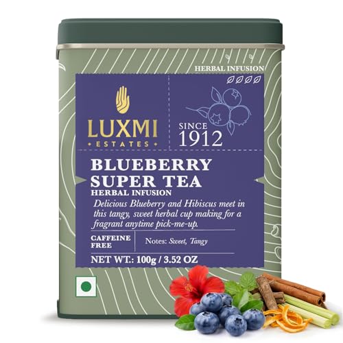 Estates Blueberry Super Herbal Tea (3.52 Ounce)