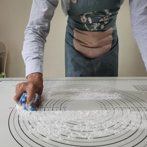 silicone pastry non stick baking mat with measurement fondant mat with three sizes for silicone baking mat