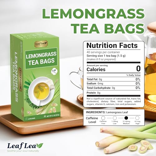 Lemongrass Tea Bags (40 Count)