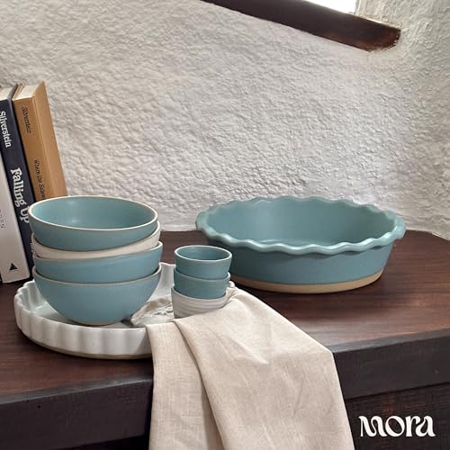 Mora Ceramic Pie Pan for Baking (30 Count)