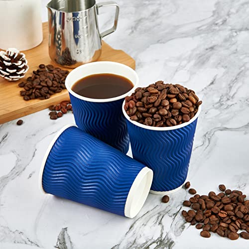 Disposable Paper Coffee Cups (120 Count)