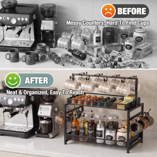 3 Tier Coffee Bar Organizer