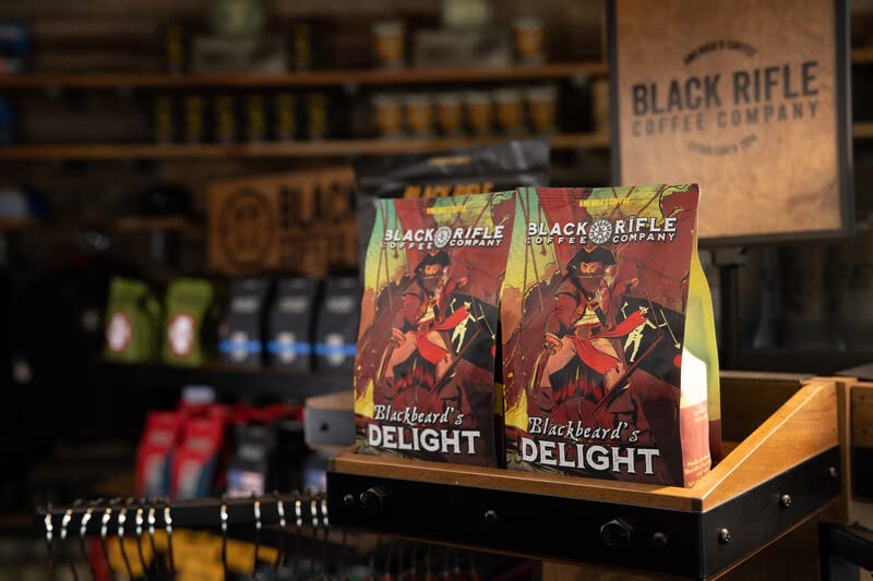 Black Rifle Coffee Dark Roast Ground Coffee Blackbeard's Delight 12 oz (12 Ounce)