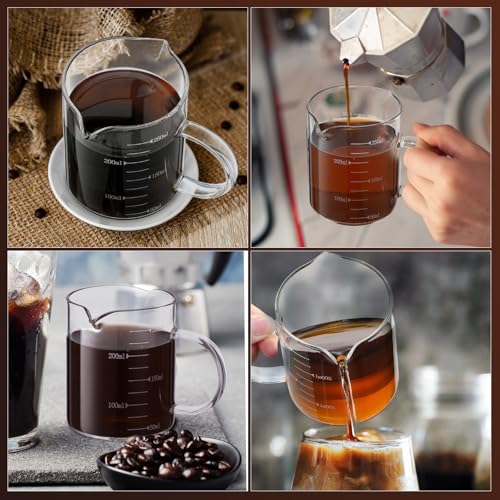 2 Pcs 8oz 250ml Espresso Cups (2 Count)
