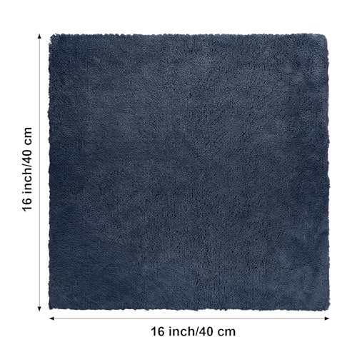 30 Pcs16 x 16 Inch Edgeless Microfiber Plush Towels for Cars Detailing Drying Wash Polishing Absorbent Cleaning Cloths