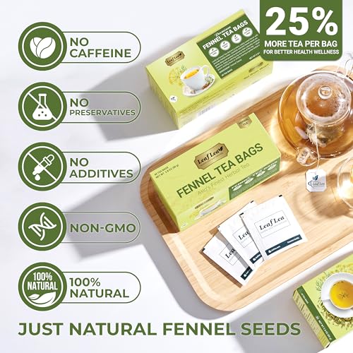 Fennel Seed Tea Bags (80 Count)