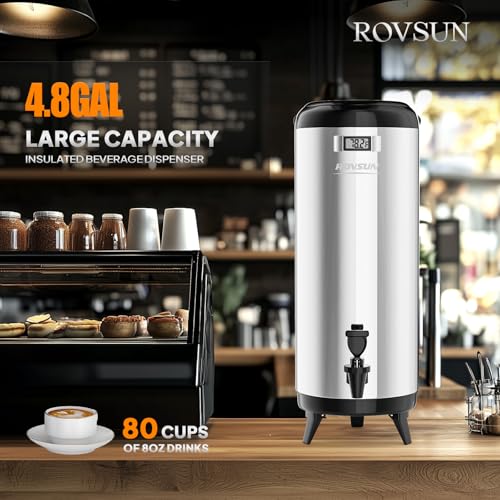 4.8 Gallon Insulated Beverage Dispenser