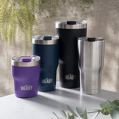 Beast 10 oz Tumbler Stainless Steel Vacuum Insulated Coffee Ice Cup Double Wall Travel Flask