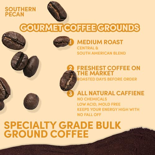 Sarasota Coffee Ground Southern Texas Butter Pecan (80 Ounce)