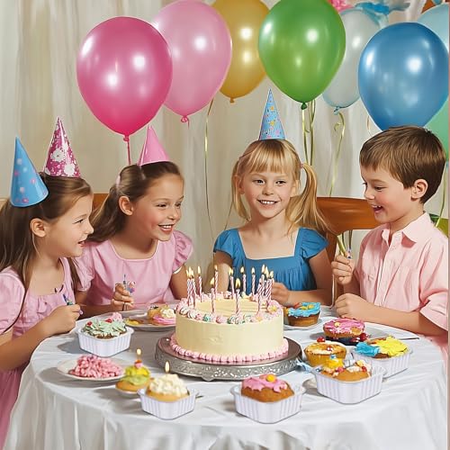 25 Pack Mini Cake Pans with Lids (25 Count)