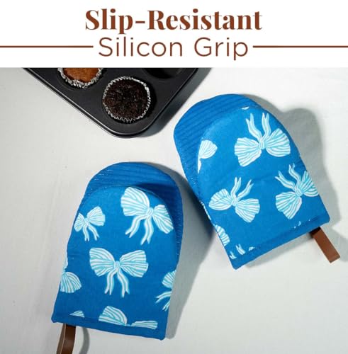 Oven Mitts Blue (2 Count)
