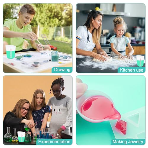 6 PCS Silicone Cup Set (6 Count)