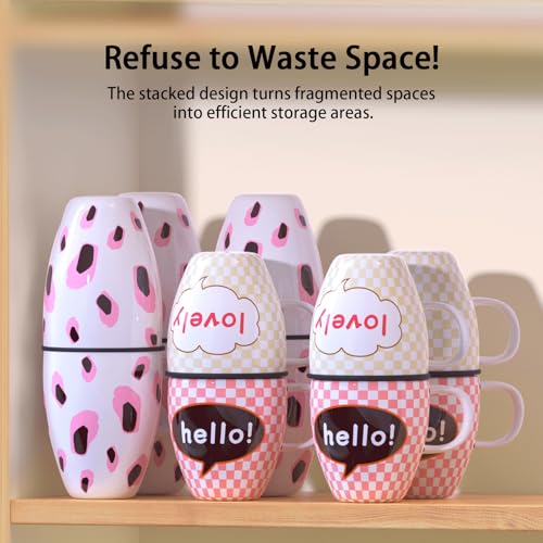 Mug Stacker & Storage Organizer (6 Count)