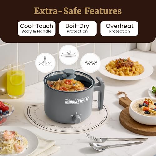 1.25Qt Noodle Express Electric Hot Pot