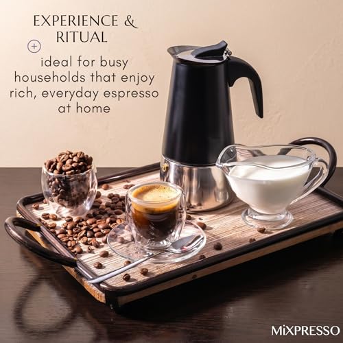 9 Cup Greca Moka Pot (9 Espresso Cups)