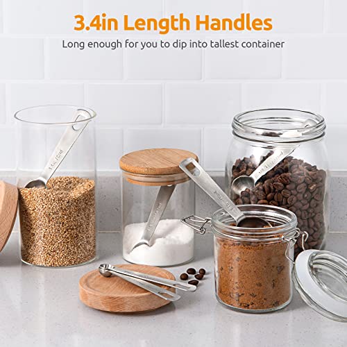 18 8 Stainless Steel Measuring Spoons Set of 9
