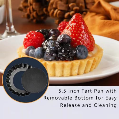 Mini Tart Pan 6PCS (6 Count)
