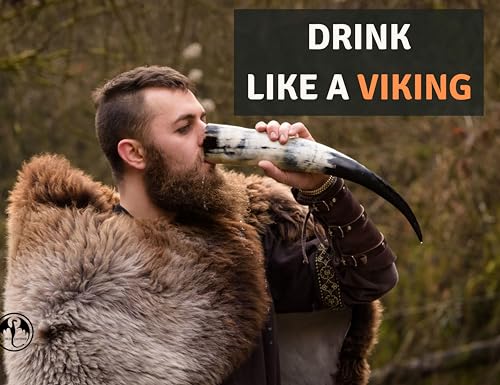 OLDEMPEROR Viking Drinking Horn