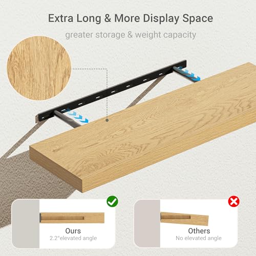Single Floating Shelves 36x10” Set of 1