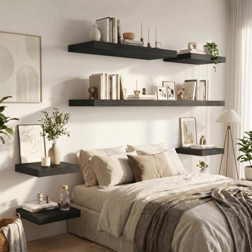 Deep Floating Shelves 40x12” Set of 2 (2 Count)