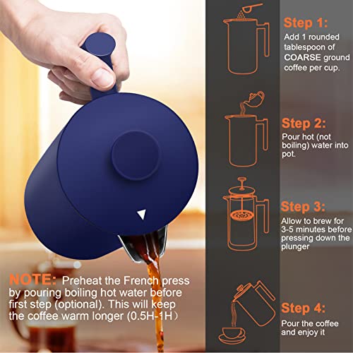 French Press Coffee Maker (34 Ounce)