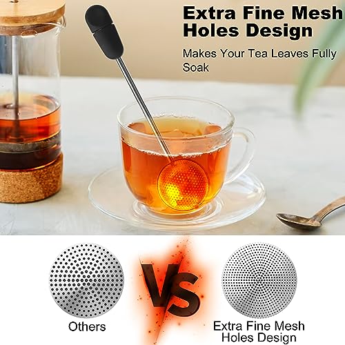 Long Handle Twisting Tea Ball Stainless Steel (2 Count)