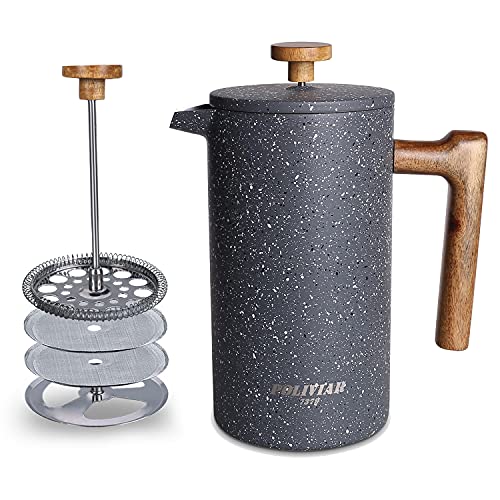 POLIVIAR French Press Coffee Maker