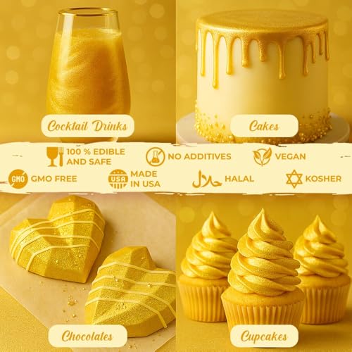 Luster Dust Edible Cake Decorations