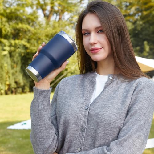 30oz Insulated Tumbler With Lids and Straws (12 Count)