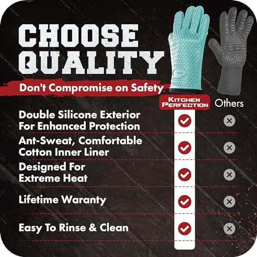 Silicone Smoker BBQ Gloves (2 Count)