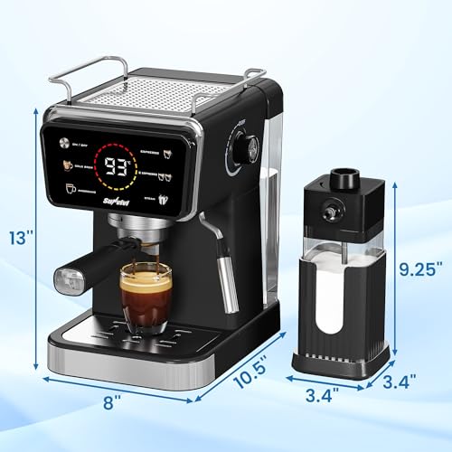 20 Bar Espresso Machine with Detachable Milk Frother